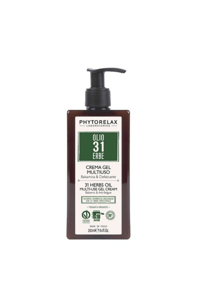 Crème hydratante & apaisante bio - Huile 31 herbes - Corps - 250 ml