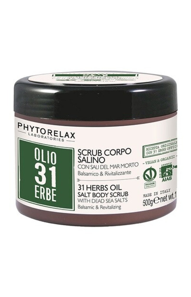 Gommage bio - Huile 31 herbes - Corps - 500 g