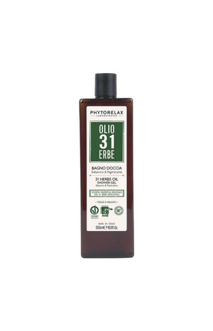 Gel douche apaisant & réparateur bio - Huile 31 herbes - Corps - 500 ml