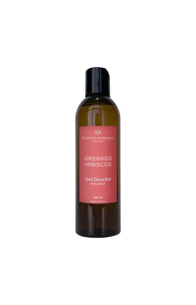 Gel douche parfumé - Grenade hibiscus - 250 ml