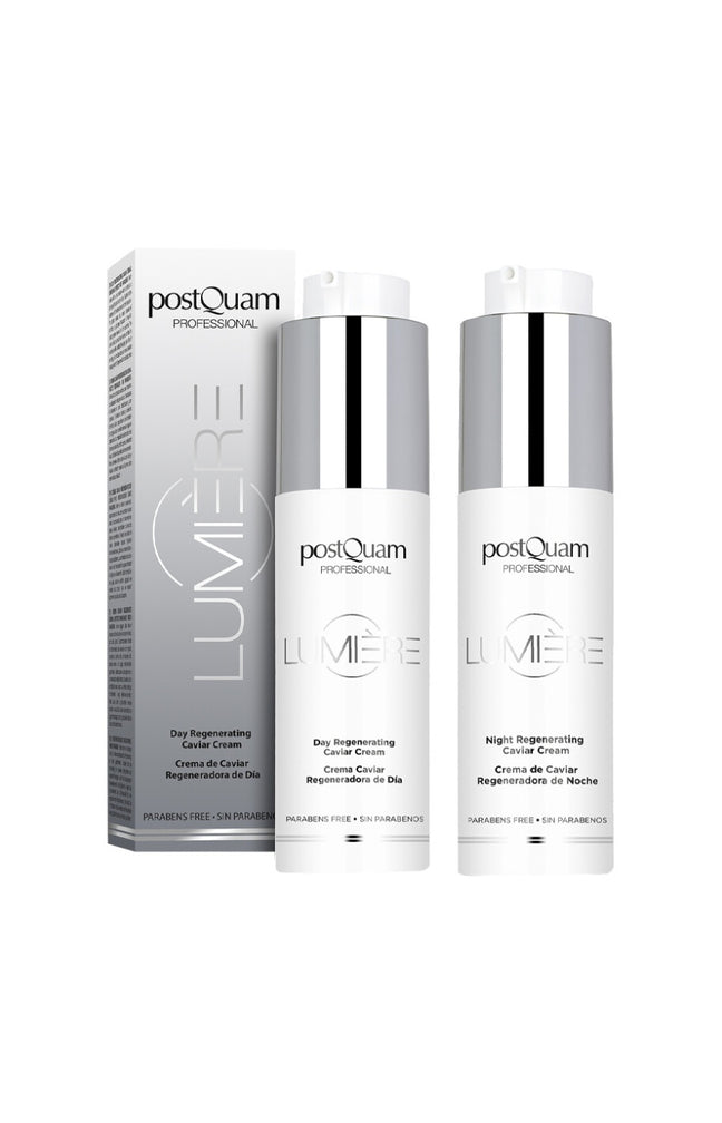 Duo anti-âge - Jour & nuit - Extraits de caviar - Visage - 2 x 50 ml