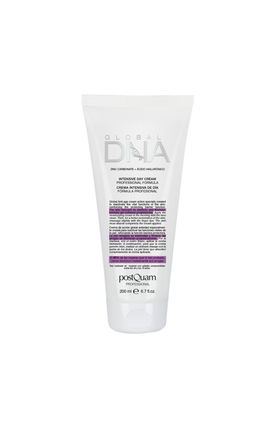 Crème nutritive intense de jour - Acide hyaluronique - 200 ml
