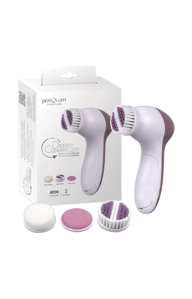 Brosse nettoyante visage - Tous types de peaux - 3 embouts