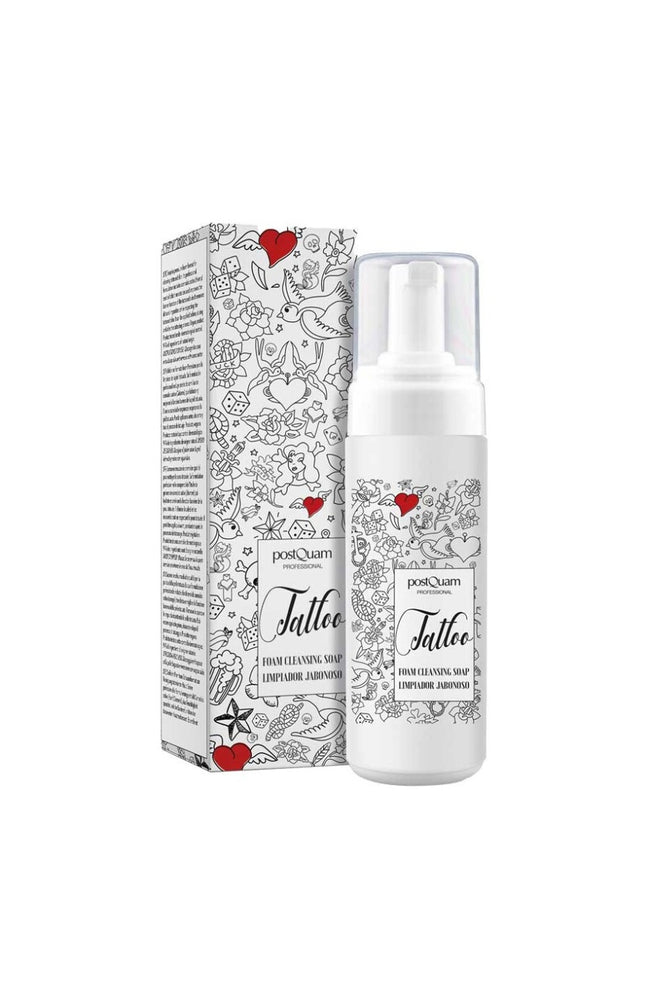 Mousse nettoyante - Tattoo - Peaux tatouées - 150 ml