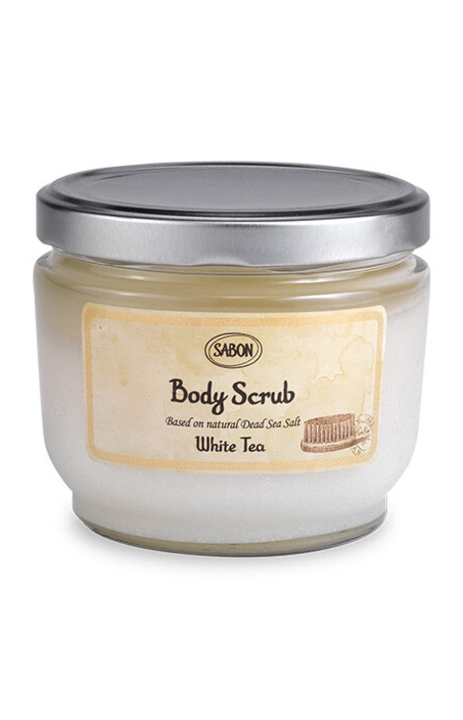 Gommage aux sels de la mer Morte - Thé blanc - Corps - 600 g