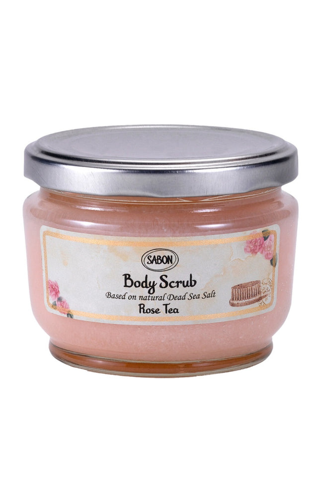 Gommage aux sels de la mer Morte - Rose & thé - Corps - 320 g