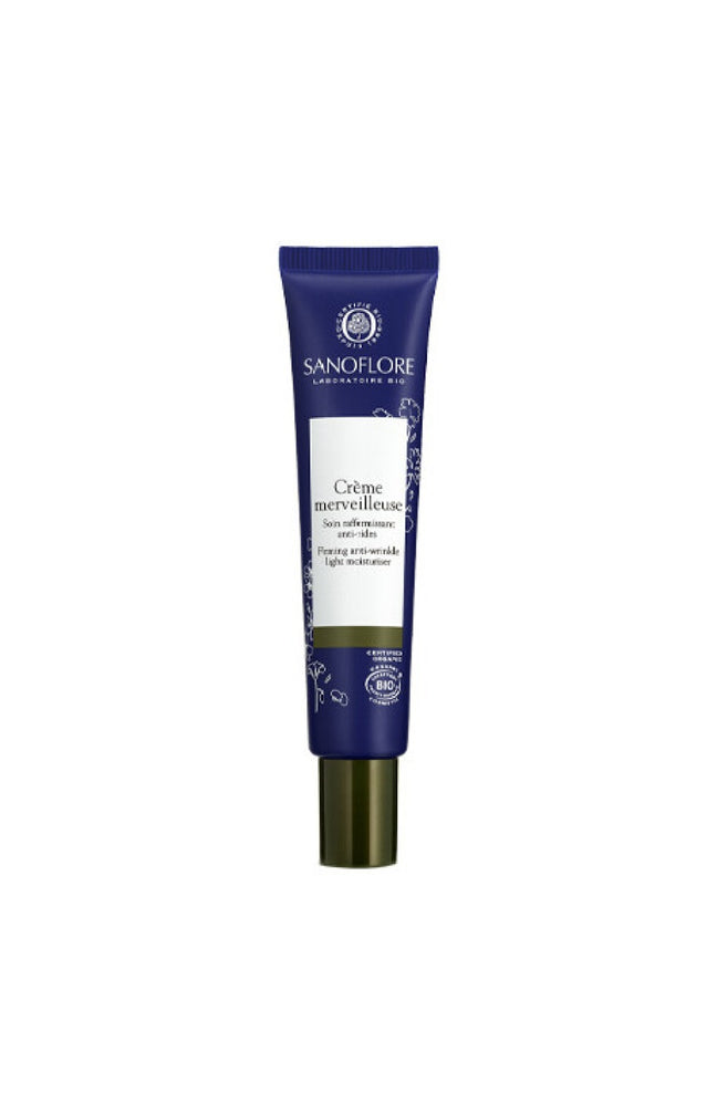 Crème légère anti-rides raffermissante  bio - Merveilleuse - Peaux matures - 40 ml