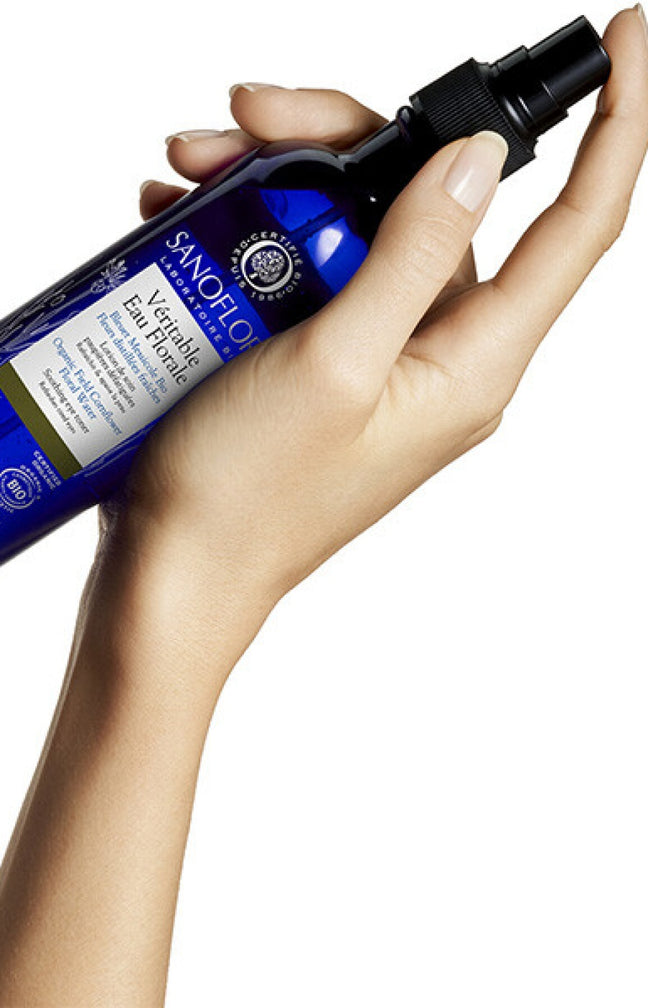 Eau florale de bleuet bio - Véritable - Visage &  yeux - 200 ml