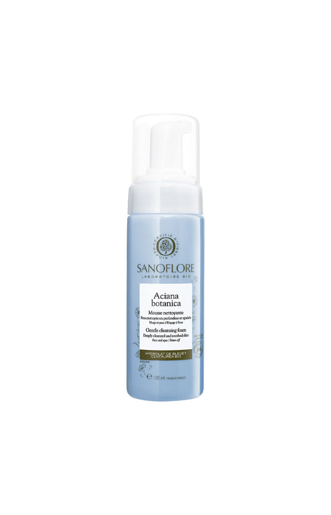 Mousse nettoyante bio - Aciana botancia - Visage & yeux - 150 ml
