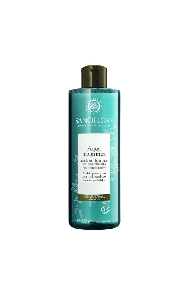 Eau de soin botanique purifiante bio - Aqua Magnifica - Tous types de peaux - 400 ml