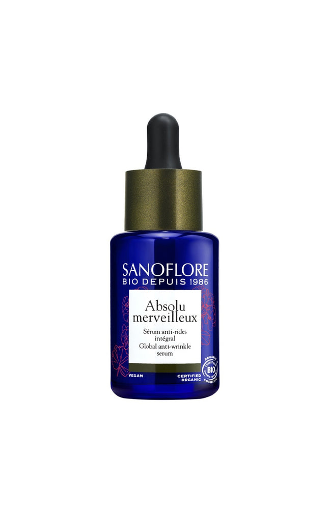 Sérum anti-rides intégral bio - Merveilleuse - Peaux matures - 30 ml