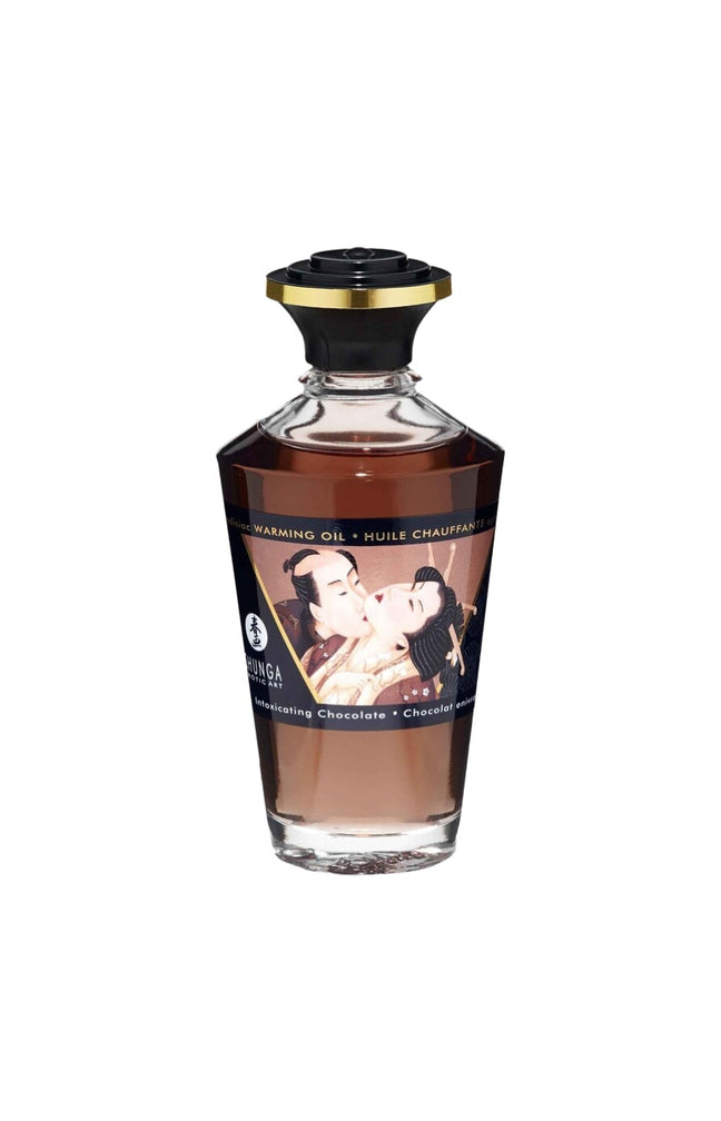 Huile chauffante aphrodisiaque - Chocolat enivrant - 100 ml