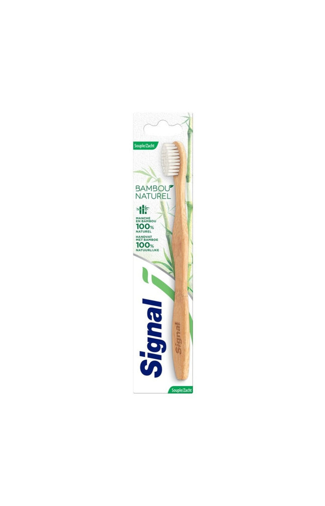 Brosse à dents en bambou - Souple