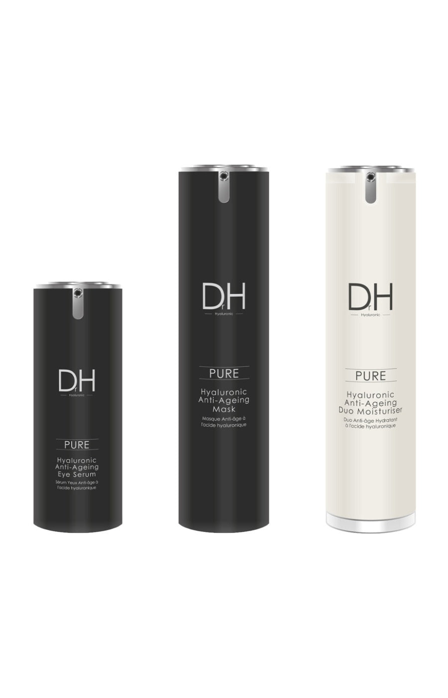Kit anti-âge à l'acide hyaluronique - Xmas routine - Visage - 3 soins