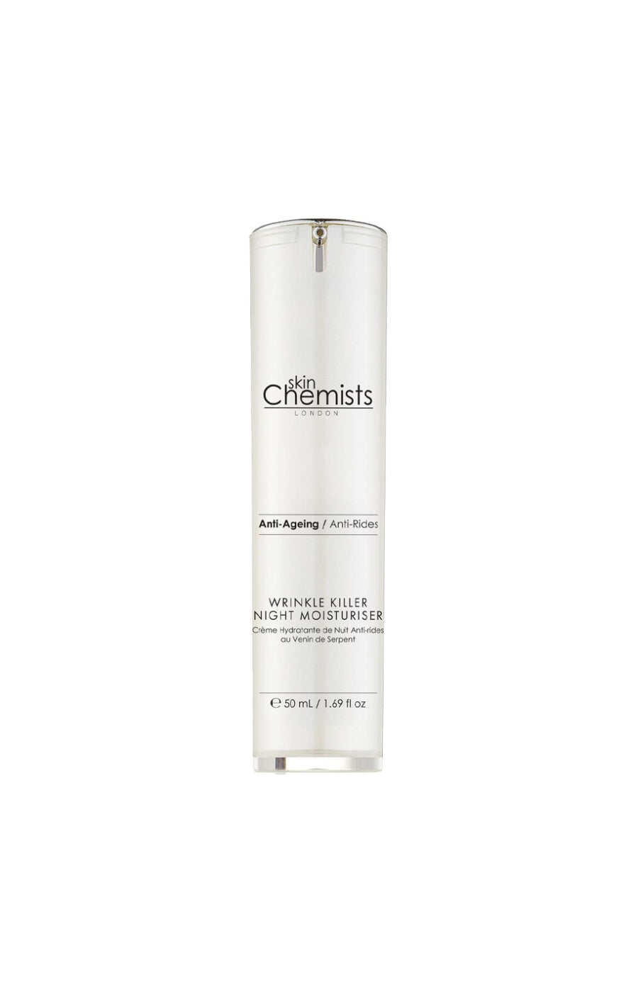 Crème de nuit hydratante - Venin de serpent - Peaux matures - 50 ml