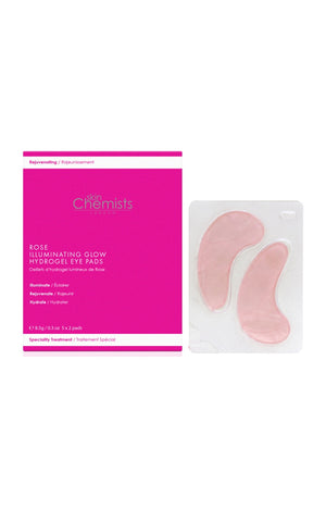 Patchs hydrogel illuminants - Rose Illuminating - Peaux ternes - 10 unités