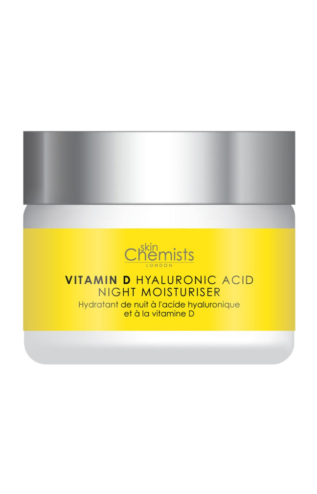Soin de nuit - Vitamine D & acide hyaluronique - Visage - 60 ml