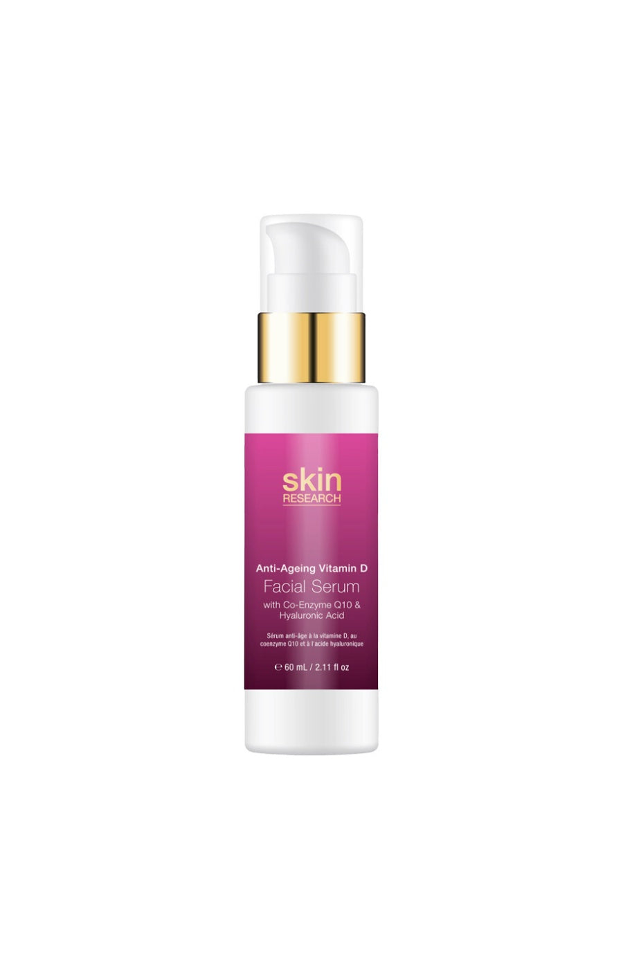 Sérum anti-âge - Acide hyaluronique & vitamine D - Visage