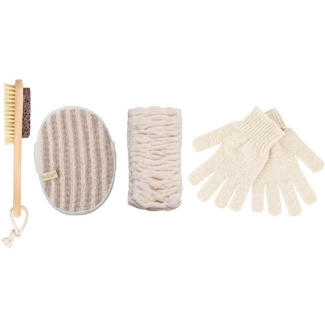 Coffret de bain exfoliant - Corps - 4 produits
