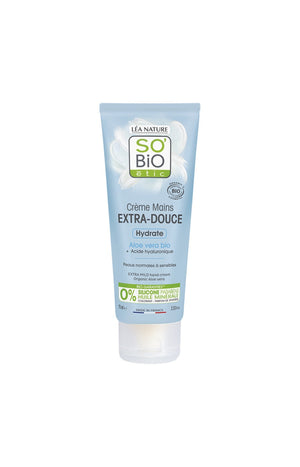 Crème hydratante bio - Aloe vera - Mains - 75 ml