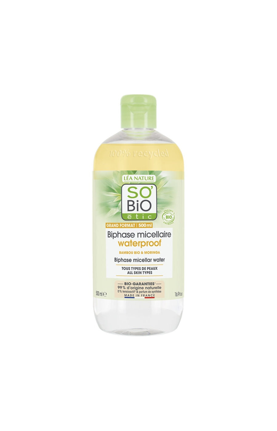 Démaquillant biphasé waterproof bio - Pur Bamboo