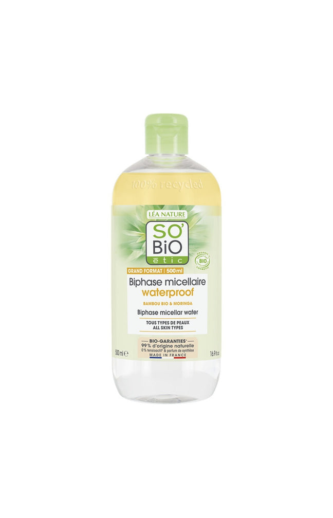 Démaquillant biphasé waterproof bio - Pur Bamboo