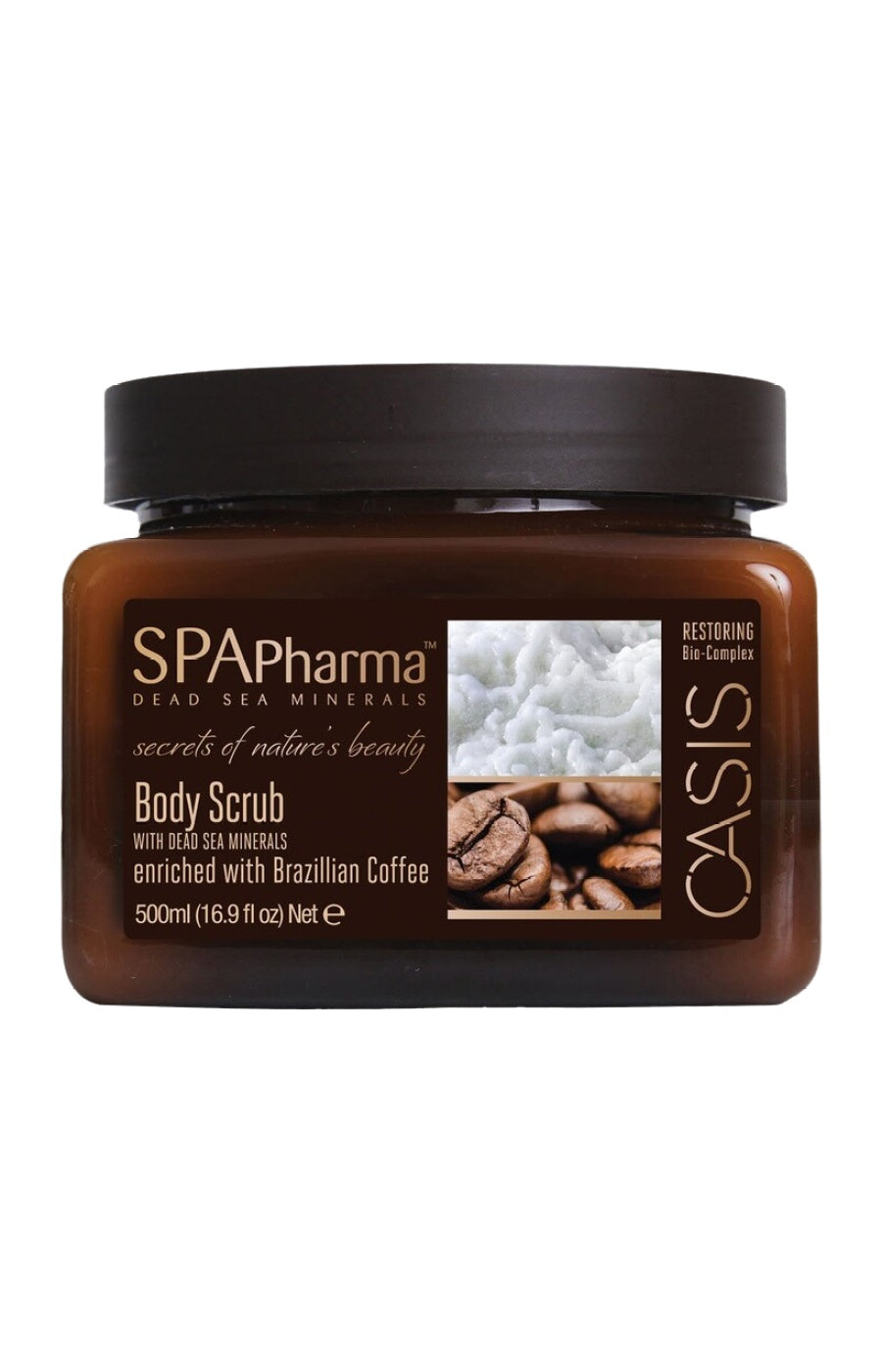 Gommage revigorant - Graine de café brésilien - Corps - 500 ml