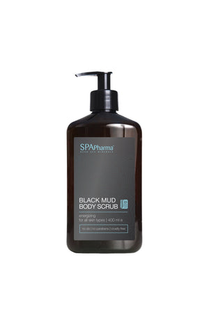 Gommage énergisant - Boue noire - Corps - 400 ml