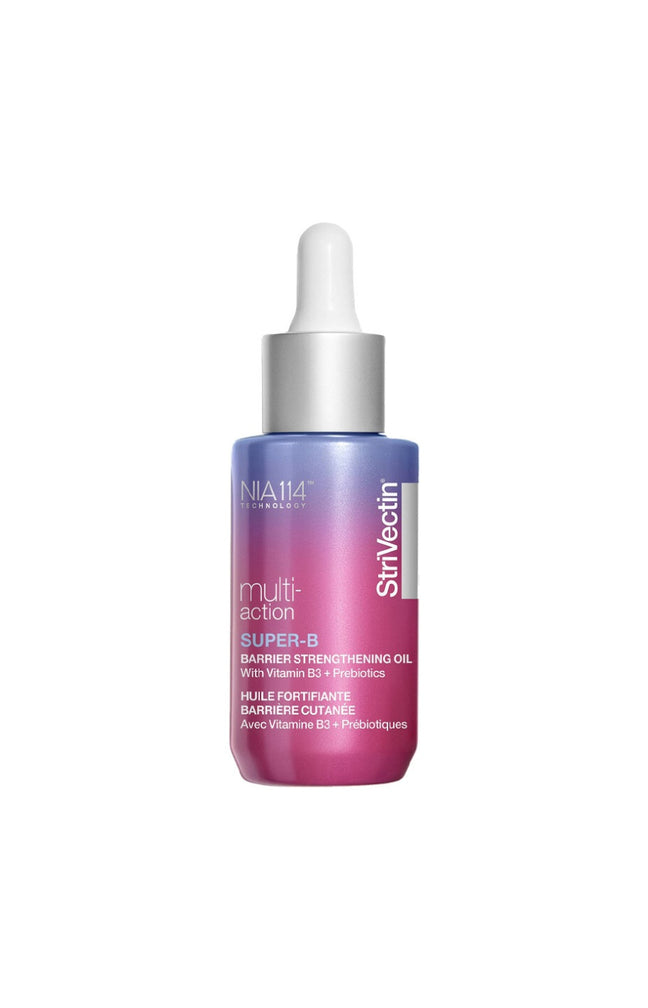 Huile fortifiante barrière cutanée Super-B - Vitamine B3 & prébiotiques - Multi-Action - Visage