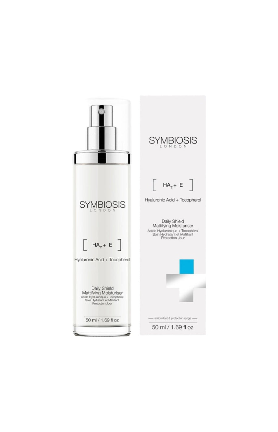 Soin protection jour hydratant & matifiant - Acide hyaluronique