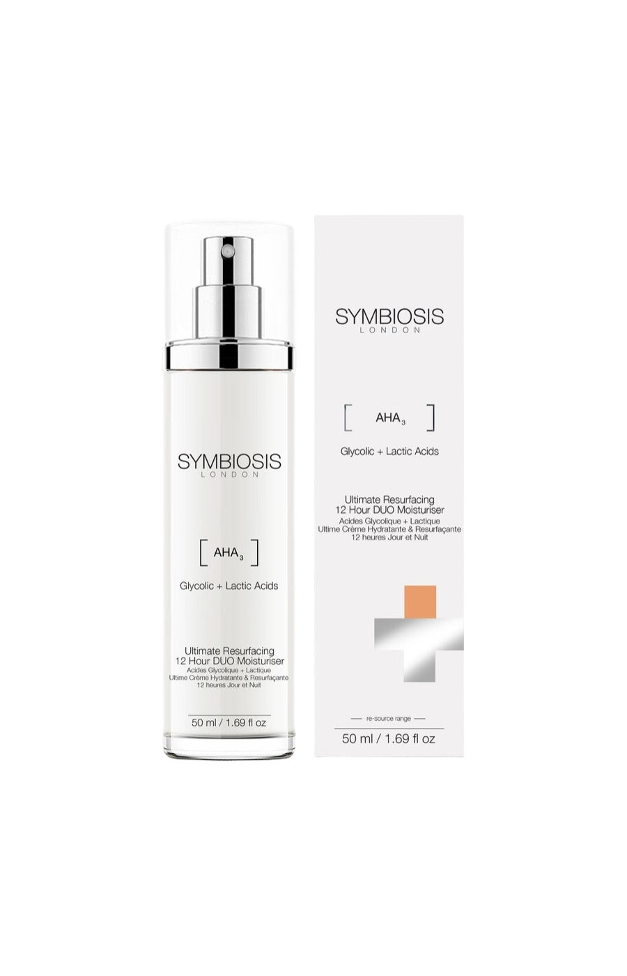 Crème hydratante restructurante 12 h - Acide glycolique - Visage