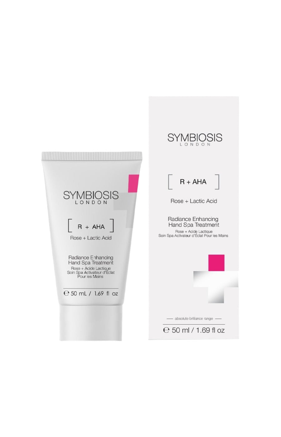 Crème mains activatrice d'éclat - Rose & acide lactique - 50 ml