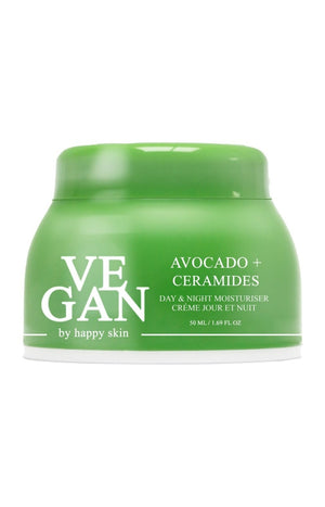 Crème anti-âge - Avocat & céramides - Jour & nuit - Peaux sèches - 50 ml