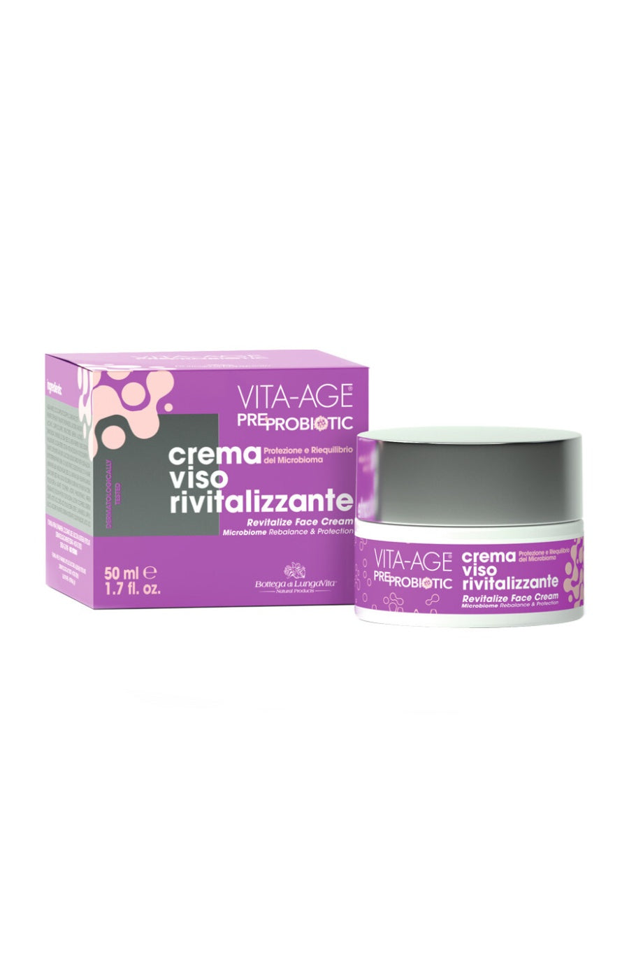 Crème revitalisante aux prébiotiques & probiotiques - Visage