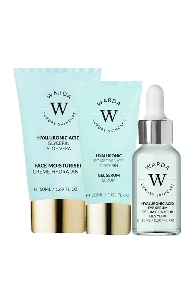 Trio hydratant & lissant - Acide hyaluronique - Visage & yeux