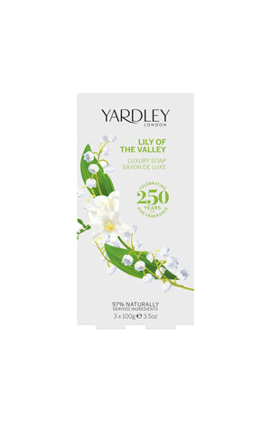 Savons solides - Lily of the Valley - 3 x 100 g