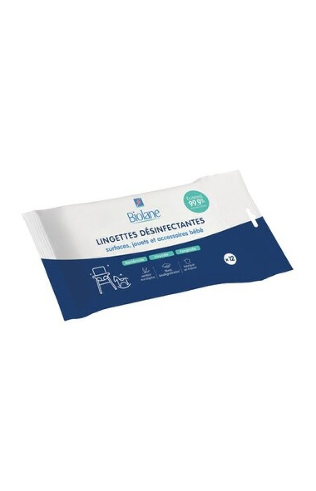 Lingettes désinfectantes - 12 unités