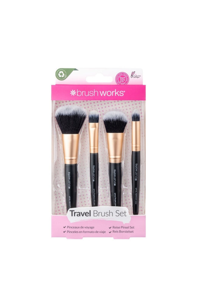 Coffret de mini pinceaux - Teint & yeux - 4 unités