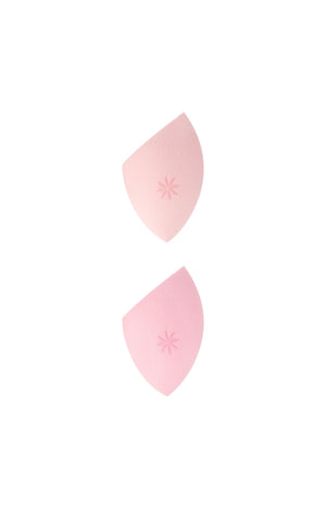 Duo d'éponges blender multifonction - Rose - Teint