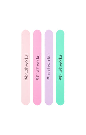Limes à ongles pastel - 4 unités