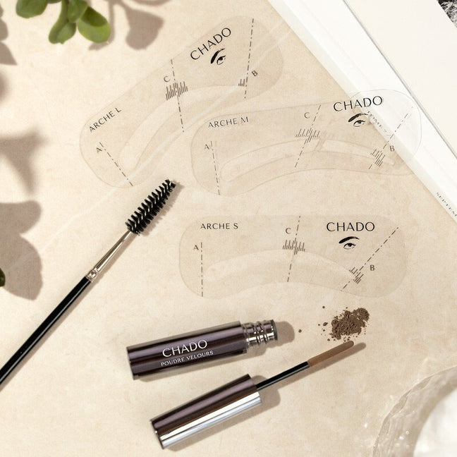 Kit de 5 pochoirs à sourcils