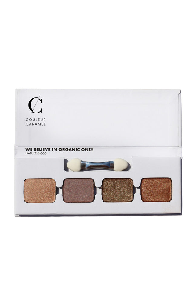 Palette de 4 ombres à paupières bio - n°43