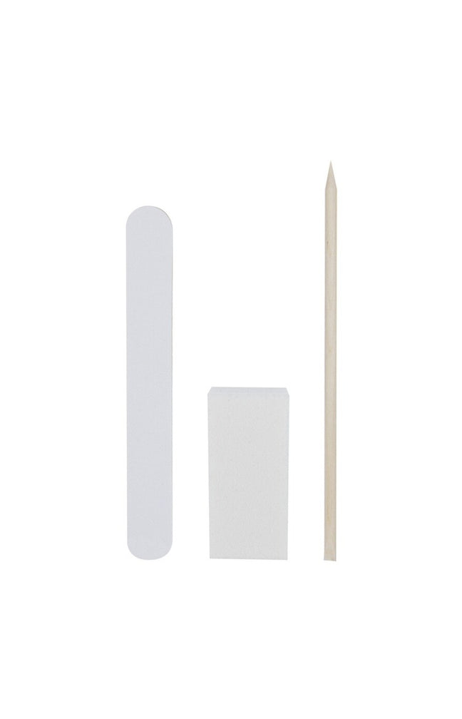 Set manucure & pédicure - Blanc - 3 accessoires