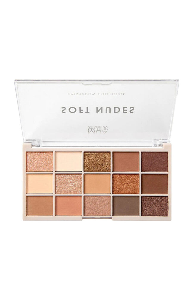 Palette de 15 ombres à paupières - Soft Nude