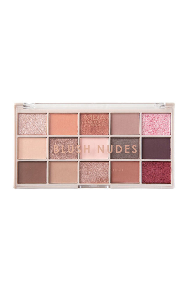 Palette de 15 ombres à paupières - Blush Nudes