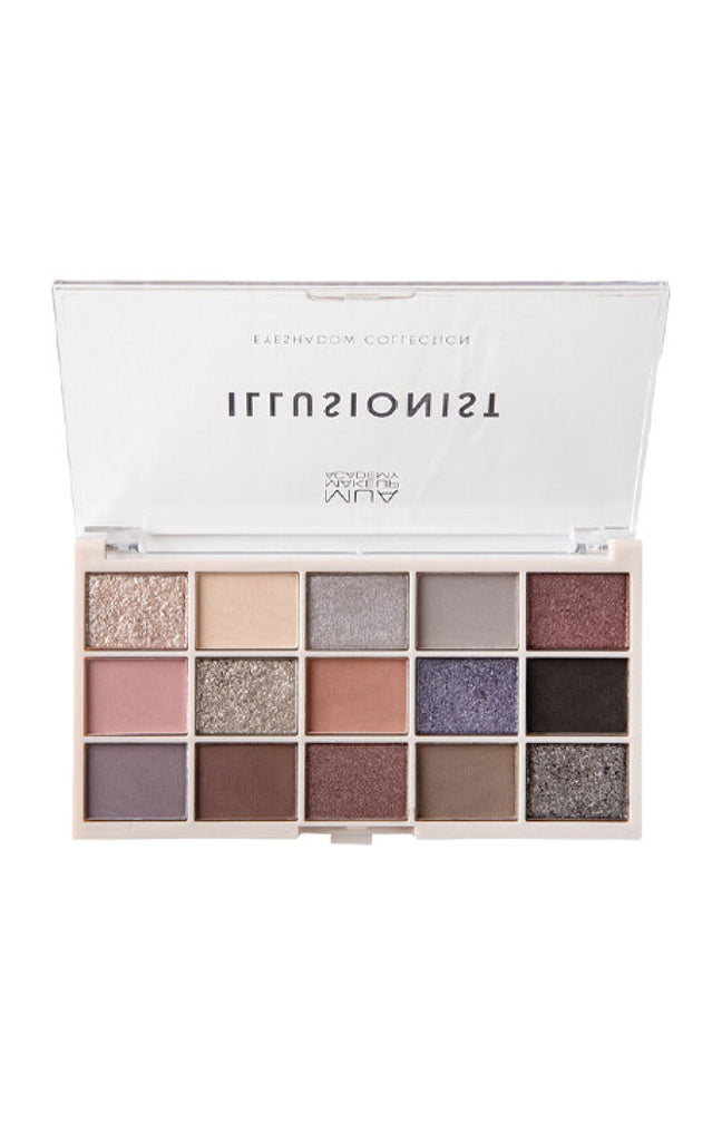 Palette de 15 ombres à paupières - Illusionist