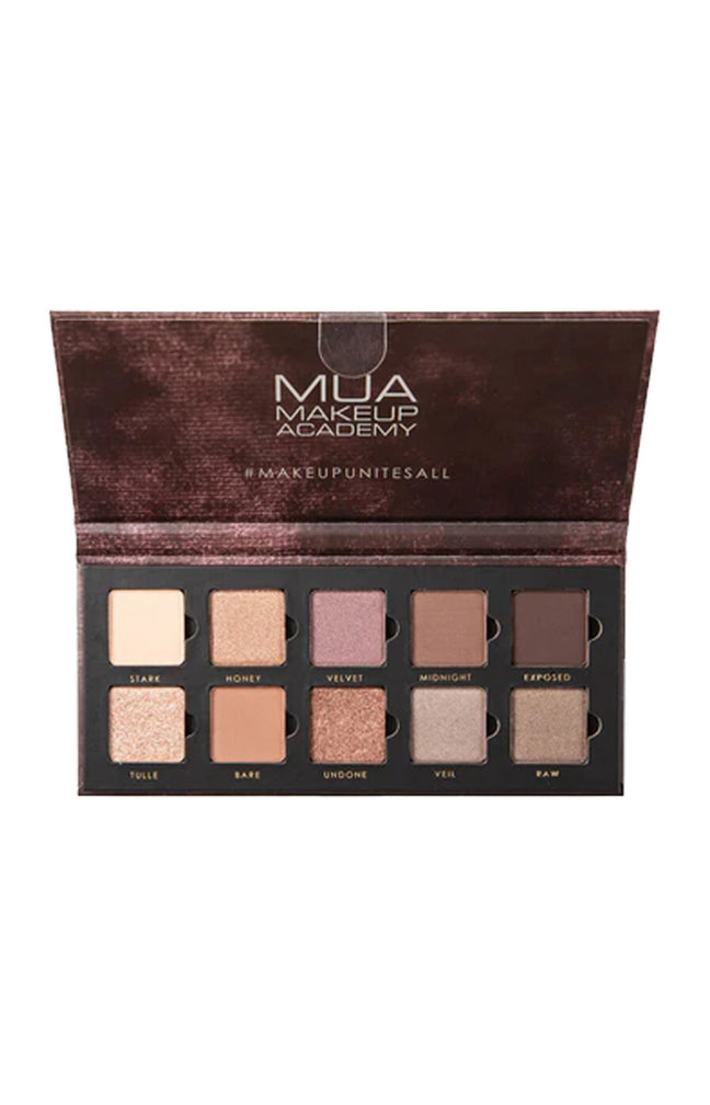 Palette de 10 ombres à paupières - Velvet Nude