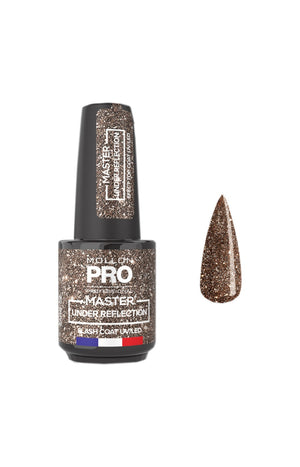 Top coat semi-permanent pailleté - Under Reflection - 12 ml