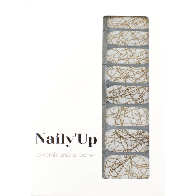 Vernis autocollant - Gold Line - 16 bandes