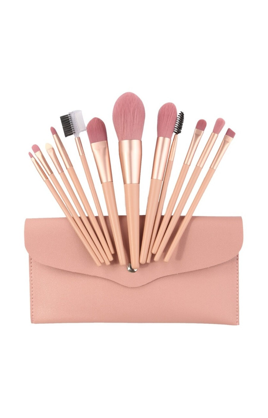 Set de 12 pinceaux & trousse